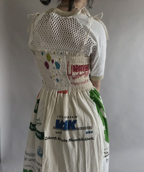 【RE;CIRCLE】RE Eco-Friendly Bag Shirring One-piece / 230427-014