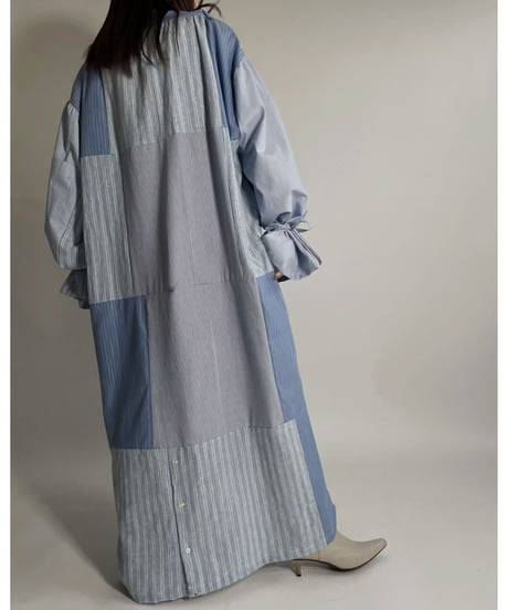 【RE;CIRCLE】 RE Stripe One-piece /220407-014