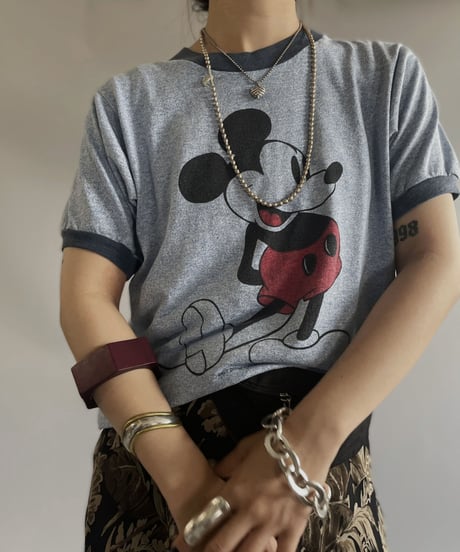 【USED】S/S Mickey Ringer T-Shirt / 230715-003