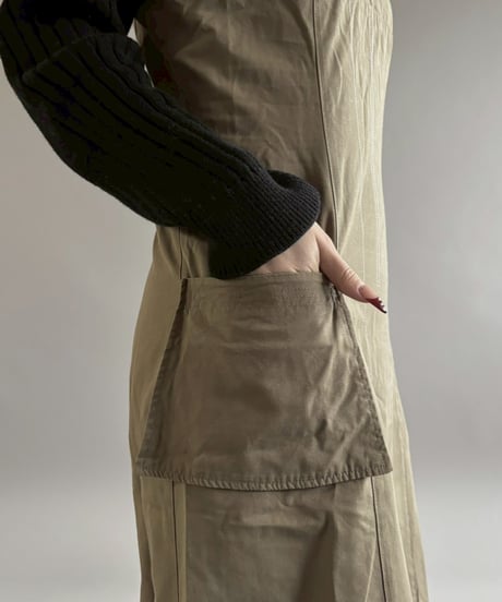 【USED】 Design Nylon Long One-Piece /260221-019