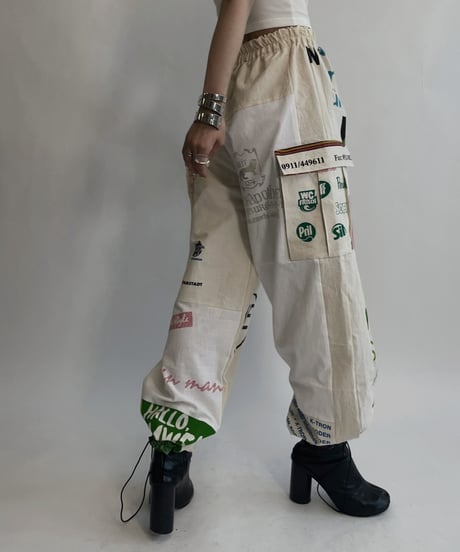 【RE;CIRCLE】 RE Eco-Friendly Bag Pants / 220707-004