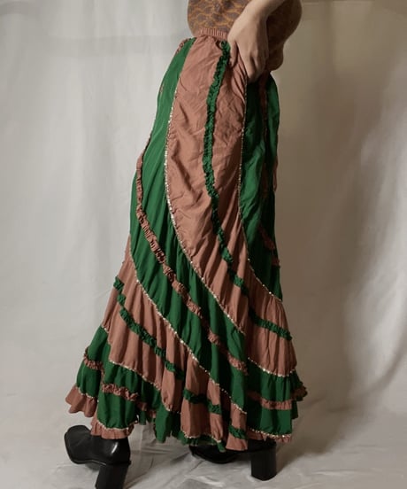 【USED】 Long Skirt/211110-039
