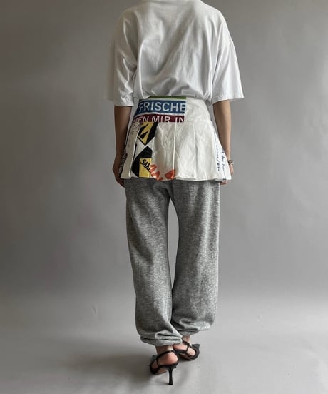 【RE;CIRCLE】RE Eco-Friendly Bag Pleats Mini Skirt/ 240905-008