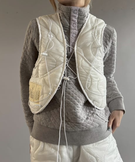 【RE;CIRCLE】 RE Liner Code Vest White / LINER-09