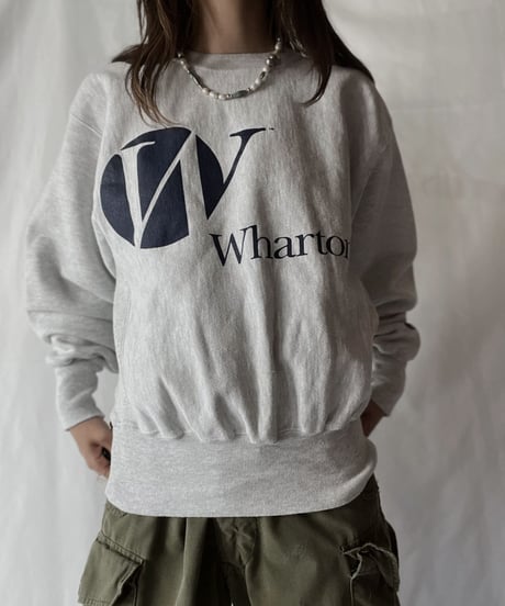 【USED】   Champion Reverse Weave Sweat Warton/211007-028