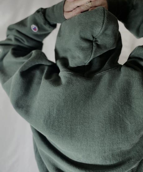 【USED】  Champion Reverse Weave Hoodie NOTREDAME/211116-052