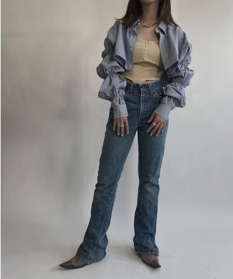 【RE;CIRCLE】 RE Puff Sleeved Shirt / 220630-002