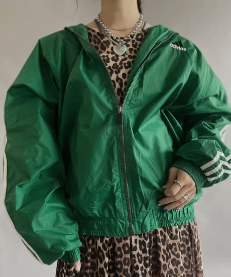 【USED】 adidas Jersey Zip-up Top / 230401-032