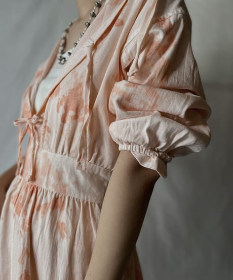 【RE;CIRCLE】  RE Tie-dyed Medical S/S One-piece①/20210819-038