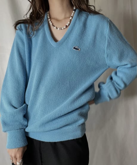 【USED】   LACOSTE Knit Top 12/211126-028