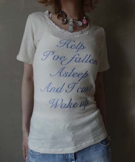 【RE;CIRCLE】 Re Embroidered T-Shirt /  250724-018