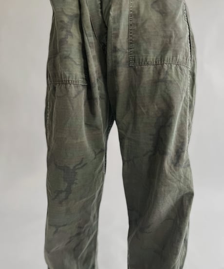 【USED】 Army Camouflage Pants / 220604-014
