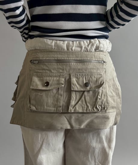 【RE;CIRCLE】  RE Fishing Vest Belt Bag / 260601-005