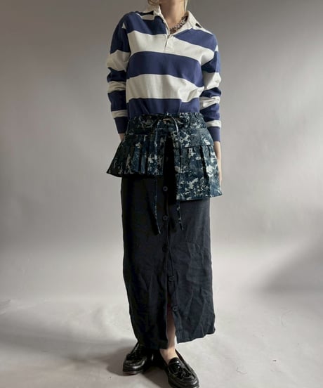 【RE;CIRCLE】 RE  Military Camouflage Wrap Skirt / 260226-010