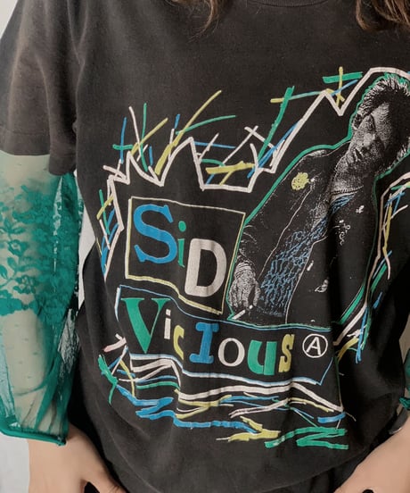【USED】 S/S T-shirt SID VICIOUS/210630-040