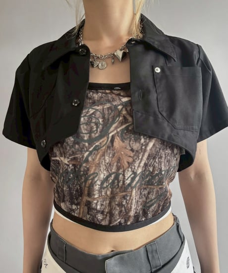 【Chinatsu Aoyama】 RE Makers Shirt Black / 260702-022