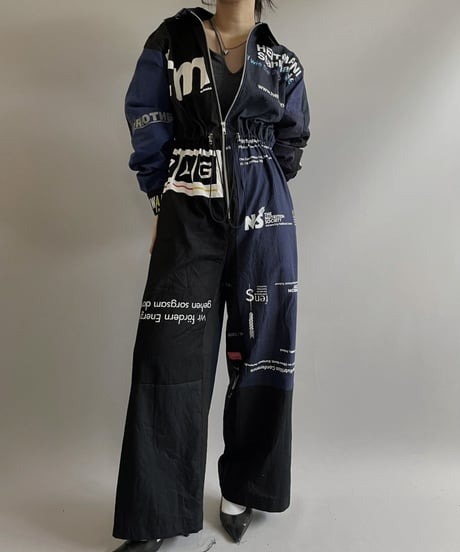 【RE;CIRCLE】RE Eco-Friendly Bag Jump Suit Black/ 230828-030