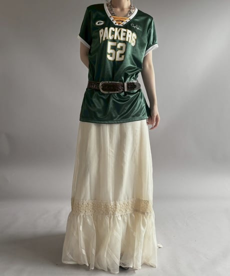【USED】 GREEN BAY PACKERS Jersey Top / 260516-007