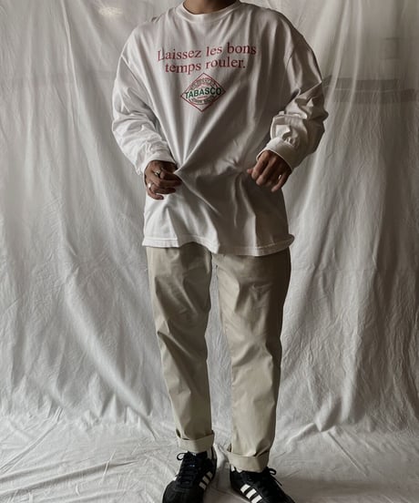 【USED】L/S T-shirt TABASCO /210602-049