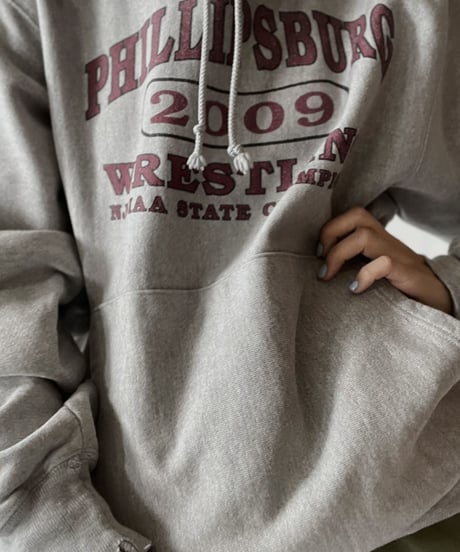 【USED】   Champion Reverse Weave Hoodie PHILLPSBURG/211007-027
