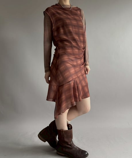 【USED】 Sheer N/S One-Piece /251129-001