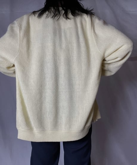 【USED】 LACOSTE Acrylic Knit Cardigan  ⑥ / 220111-007
