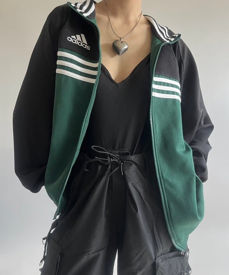 【USED】 90's adidas Jersey Top /250208-007