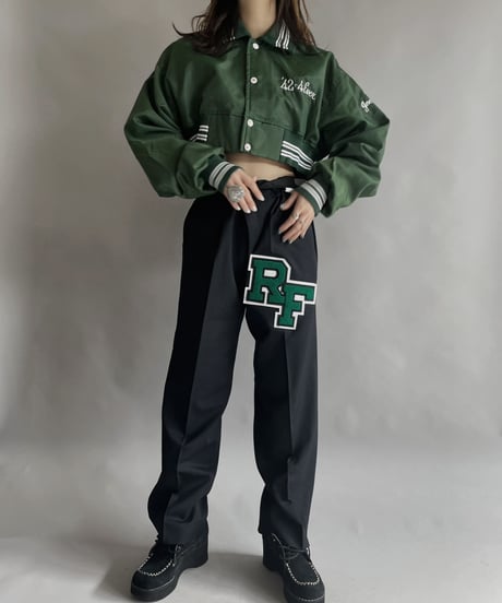【RE;CIRCLE】 RE Nylon Short Jacket Green / 230309-005