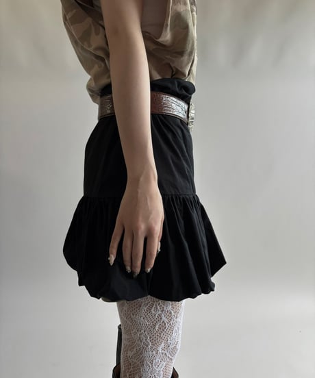 【USED】 Balloon Mini Skirt/250927-021
