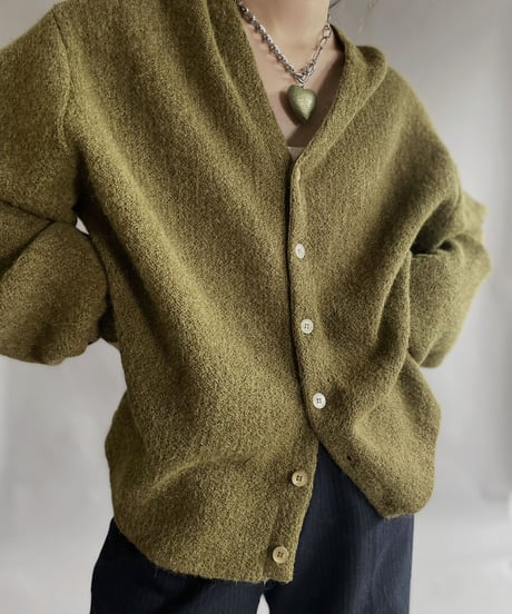 【USED】  Brentwood Sportswear Alpaca Knit Cardigan / 230202-021