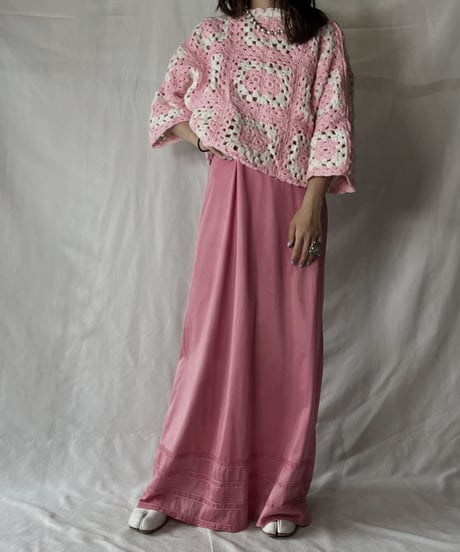 【RE;CIRCLE】 RE Granny Knit Top①/211014-001