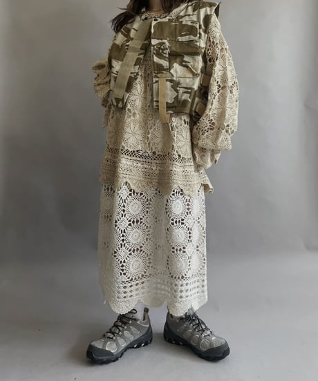 【RE;CIRCLE】 RE Crochet One-piece / 230330-001