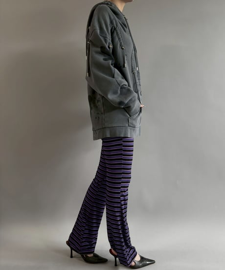 【USED】 I.AM.GIA Purple Stripe Design Pants / 251101-012