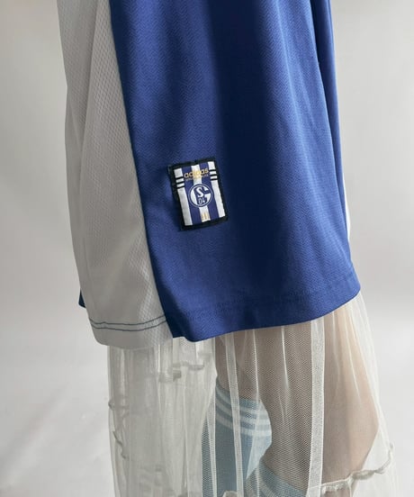 【USED】 adidas 98~99's Schalke 04 Soccer Shirt/ 250607-023