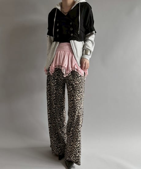 【USED】  Leopard print Pants / 250920-020
