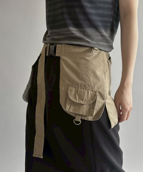 【RE;CIRCLE】  RE Fishing Vest Belt Bag / 260528-011