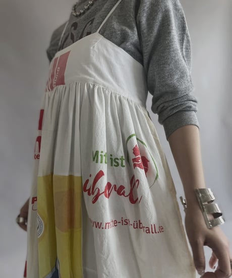 【RE;CIRCLE】RE Eco-Friendly Bag Camisole Long One-piece / 230427-022