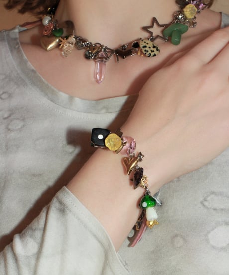 【Marland Backus】 ECLIPSE CHARM BRACELET /250630-001