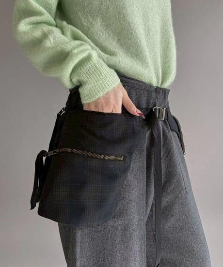 【RE;CIRCLE】 RE Suit Waist Belt Bag / 260129-005