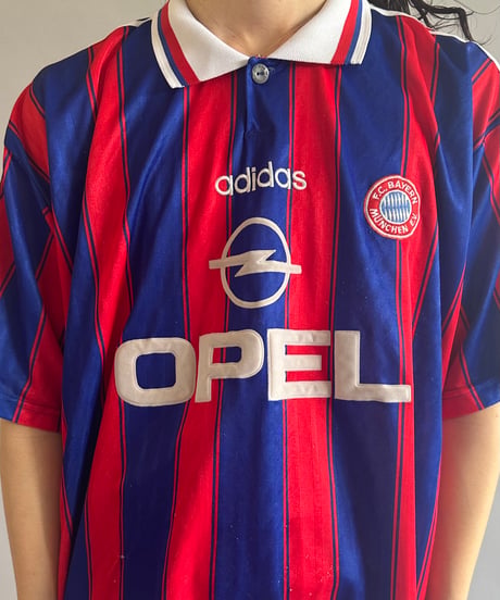 【USED 】adidas BAYERN Soccer Shirt /240603-059