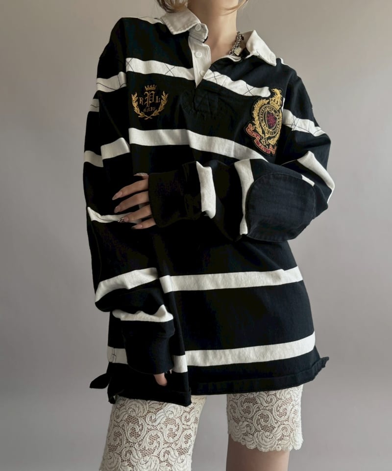 USED】 POLO by Ralph Lauren Rugby Shirt / 26022