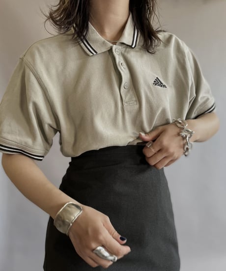 【USED】   adidas S/S Polo Shirt / 230610-023