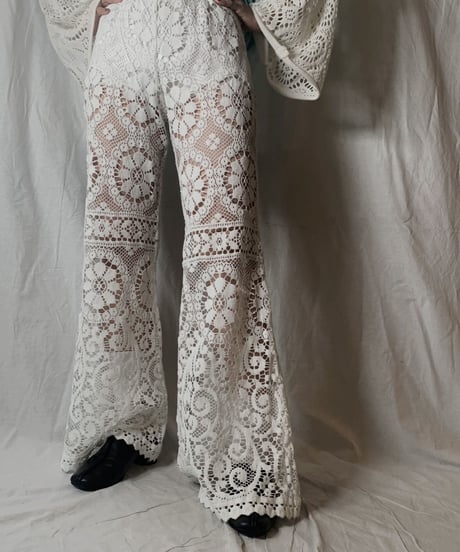 【RE;CIRCLE】 RE Lace Pants①/ 210714-001