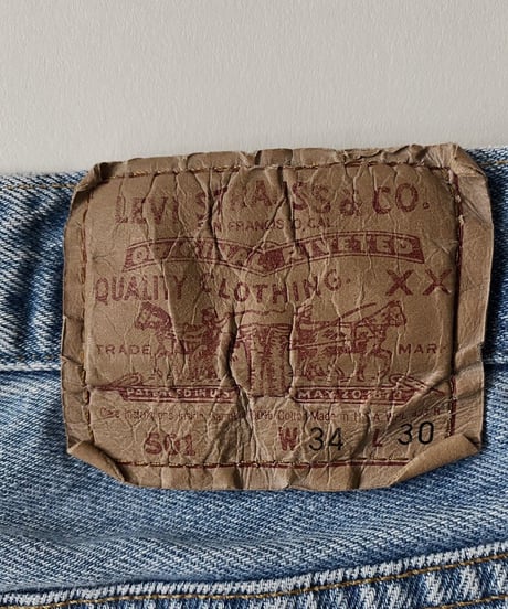 【USED】  Made in USA Levi's Denim Pants 501 / 220416-007