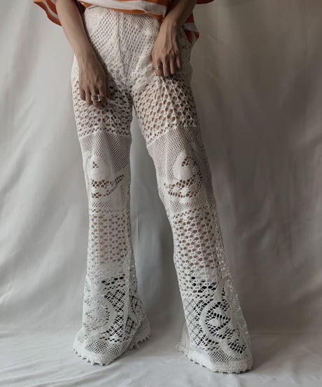 【RE;CIRCLE】 RE Lace Pants②/ 210801-043
