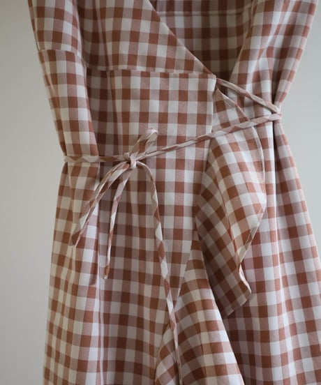 【USED】 Gingham Check Dress/ 220324-016
