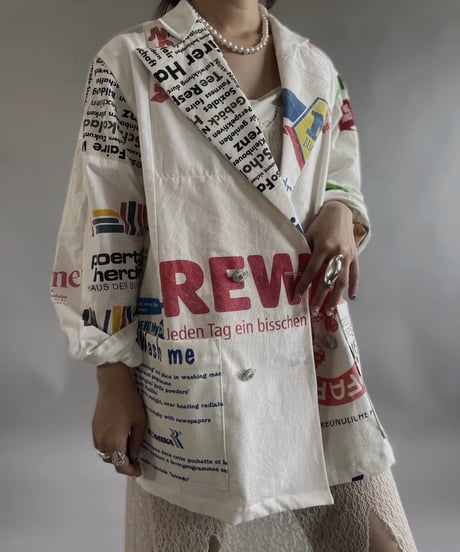 【RE;CIRCLE】RE Eco-Fri0endly Bag Double Jacket / 240516-013