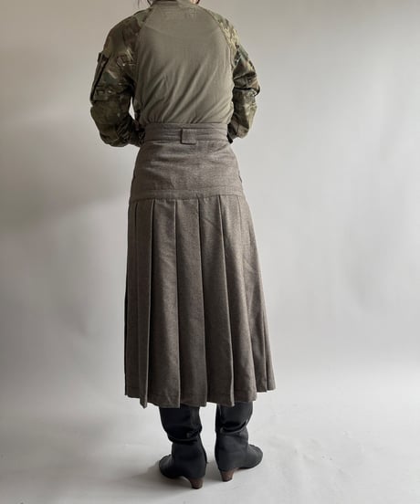 【USED】 Military Camo L/S Top /250412-036