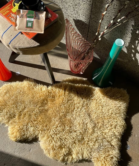 【USED】  Fur Rug ⑦/20211222-007