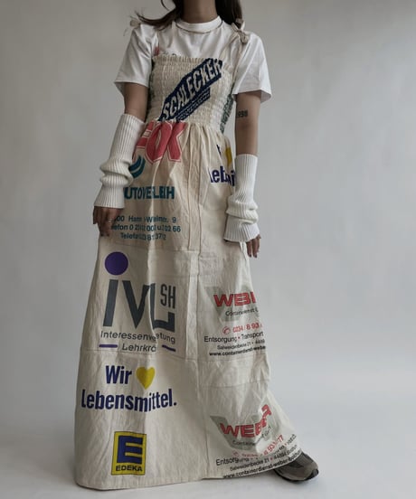 【RE;CIRCLE】 RE Eco-Friendly Bag Shirring One-piece / 220825-017